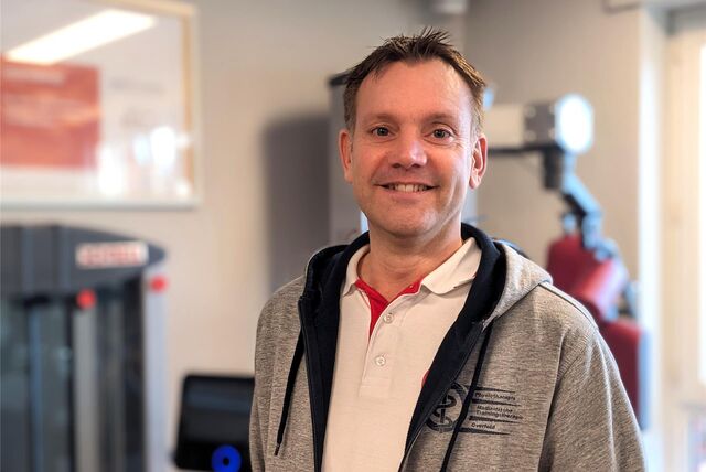 Tobias Overfeld von der Physiotherapie-Praxis Overfeld an der Borkener Straße.