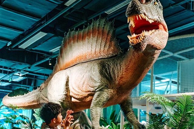 2024 werden riesige Dinosaurier die Hallen der Messe Dortmund füllen.