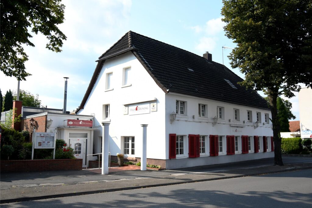 Das Haus Büning von außen.