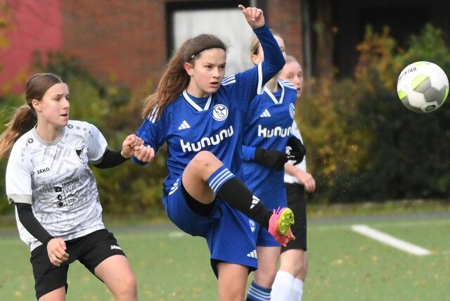 Die B-Juniorinnen von Victoria Habinghorst standen im Kreispokal-Finale dem FC Schalke 04 gegenüber.