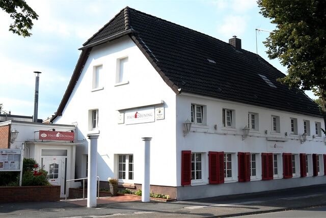 Das Haus Büning von außen.