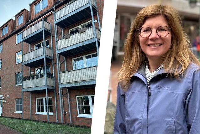 Kombo: Stadtsprecherin Tamina Forytta, Wohnungen am Neuen Weg Waltrop