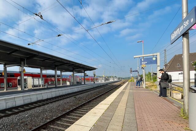 Bahnhof in Haltern