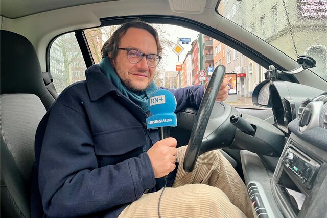 RN-Reporter Felix Guth hat das Parkleitsystem in der Dortmunder City getestet.