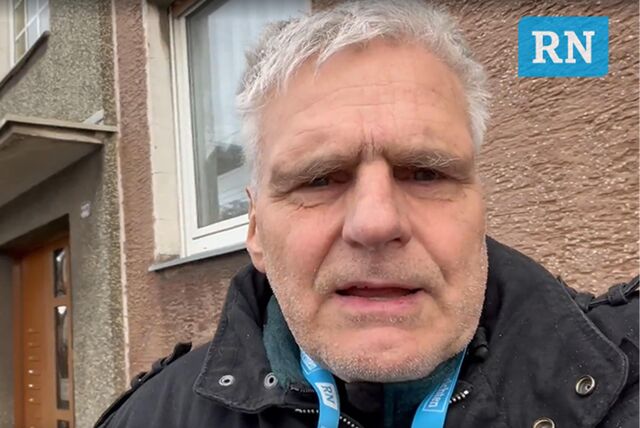 Reporter Andreas Schröter berichtet von vor Ort.