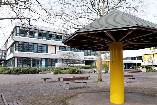 Außenansicht des Gymnasiums.
