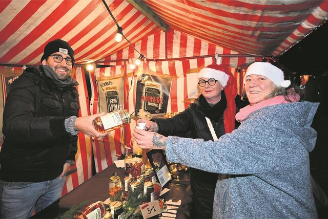 Der Weihnachtszauber Loemühle geht an diesem Wochenende weiter.