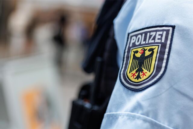 Ein Polizist in Essen musste eine Spuckattacke über sich ergehen lassen.