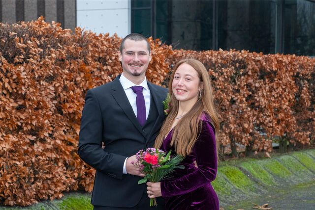 Sofie (geborene Wortelkamp) und Roberto Bosse haben sich auf dem Standesamt in Castrop-Rauxel das Ja-Wort gegeben.