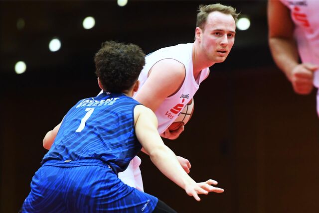 Basketball Regionalliga West Saison 2023/2024. Citybasket Recklinghausen. Jamie Töps.