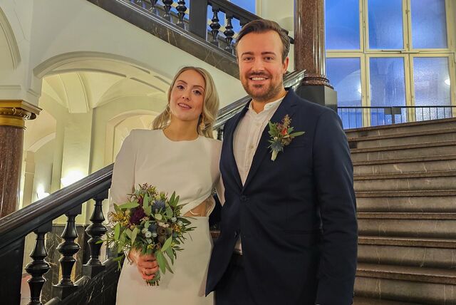 Alea (29) und Daniel (30) haben in Dortmund geheiratet.