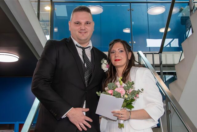 Denise (geborene Denzel) und Michael Piecha haben sich auf dem Stadesamt zu Castrop-Rauxel das Ja-Wort gegeben.