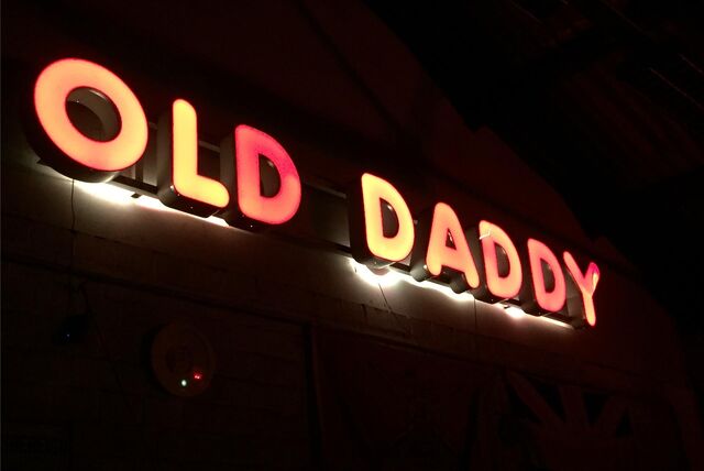 Schriftzug Old Daddy