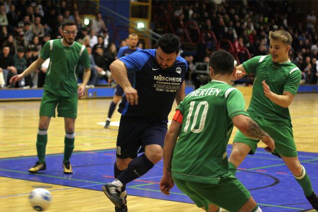 Nassir Malyar, Trainer von BWW Langenbochum, half bei der Hallen-Stadtmeisterschaft wieder aus.