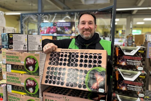 Mike Rimek, Marktleiter vom Raiffeisenmarkt in Haltern