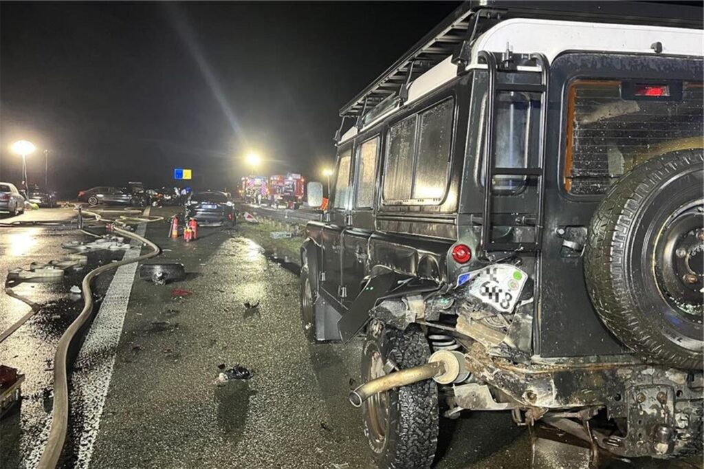 Unfall A 31 bei Borken Unfall A 31 bei Borken