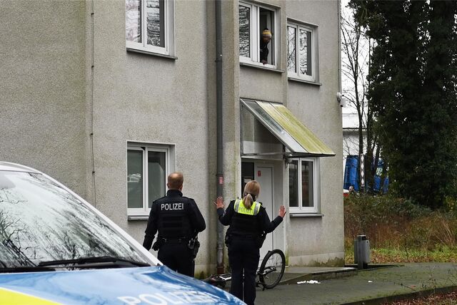 Zahlreiche Einsatzkräfte waren am Dienstag in Dorsten im Einsatz.