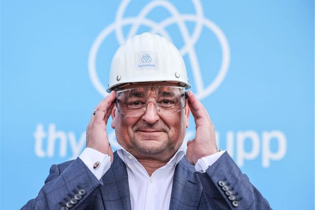 Miguel Ángel López Borrego, Vorstandsvorsitzender von ThyssenKrupp.