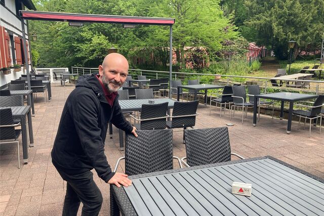 Rund um das Hotel-Restaurant Loemühle hat Betriebsleiter Kader Gül Platz für bis zu 500 Gäste