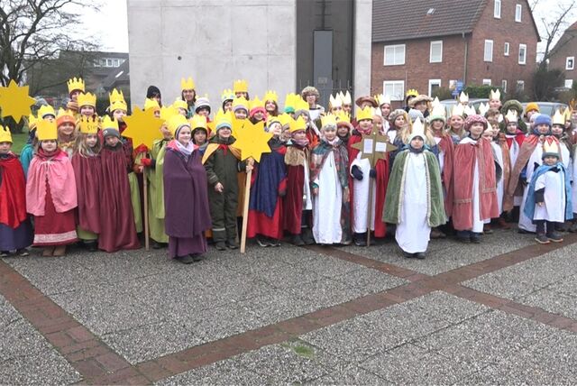 So waren die Sternsinger 2024 unterwegs.