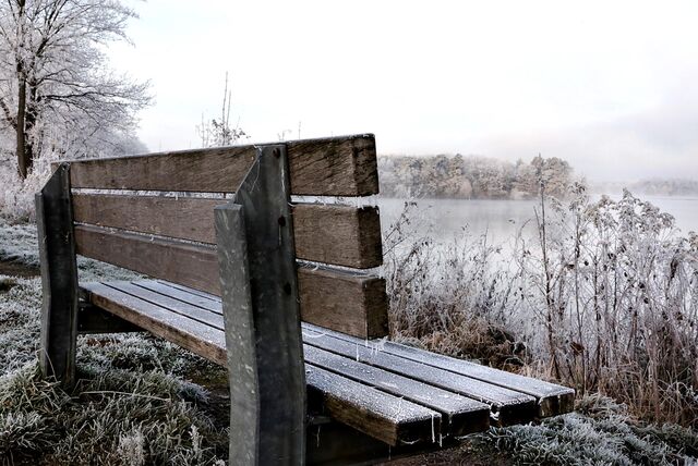 Auch bei Frost bleibt die Trinkwasserversorgung gewährleistet.