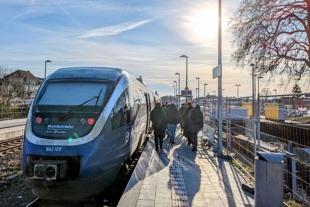Auch in Dorsten gibt es für die Bahnpendler erhebliche Einschränkungen.