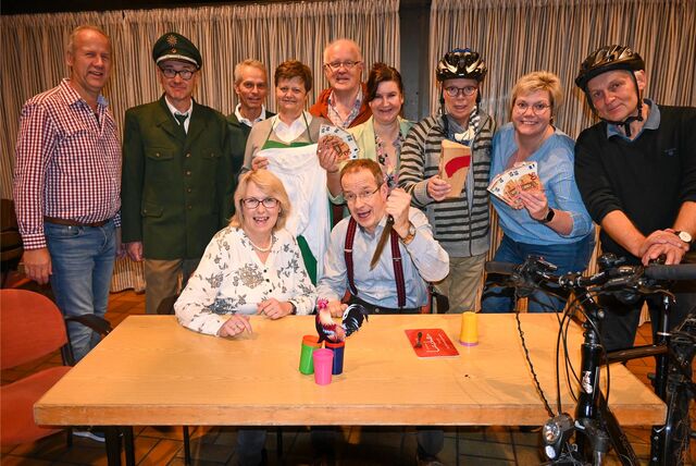 Gruppenbild der Plattdeutschen Theaterbühne Haltern