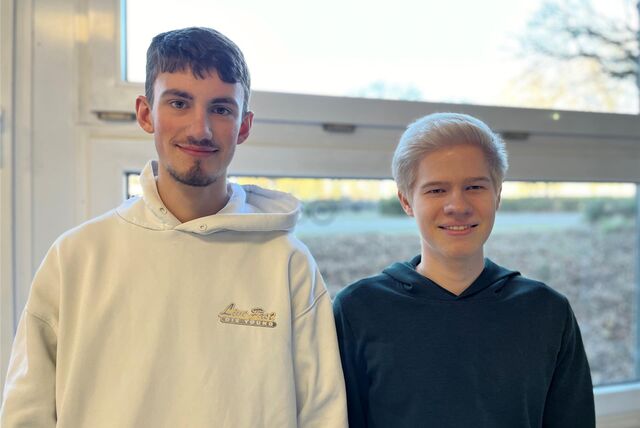Die Schüler Jakob Köhler und Julian Fitzner haben ganz konkrete Vorstellung von der Schule in der Zukunft.
