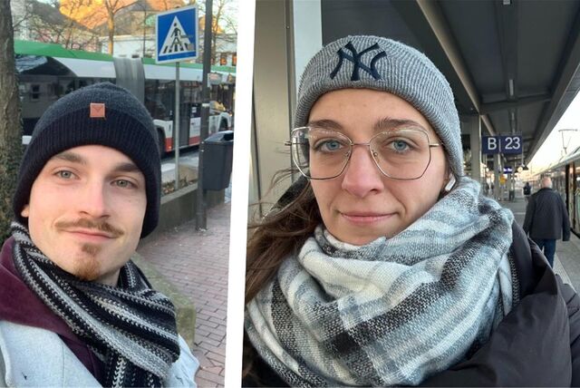 Ruhr-Nachrichten-Reporter Maurice Prior (l.) und Ruhr-Nachrichten-Reporterin Anna Katharina Wrobel mussten am Streiktag beide von Dortmund aus nach Castrop-Rauxel kommen – und wählten unterschiedliche Verkehrsmittel.