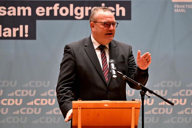 Der Landrat des Kreises Recklinghausen, Bodo Klimpel (CDU).