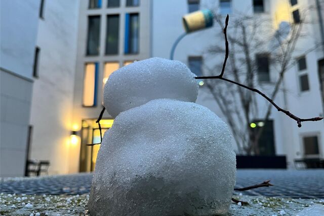 Schnee in Dortmund