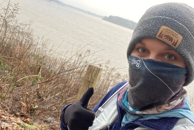 Nina Berse aus Haltern am See läuft Spendenlauf.