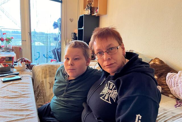 Kerstin Hannemann und ihr Sohn Ben Koch haben in diesen Tagen keine funktionierende Heizung
