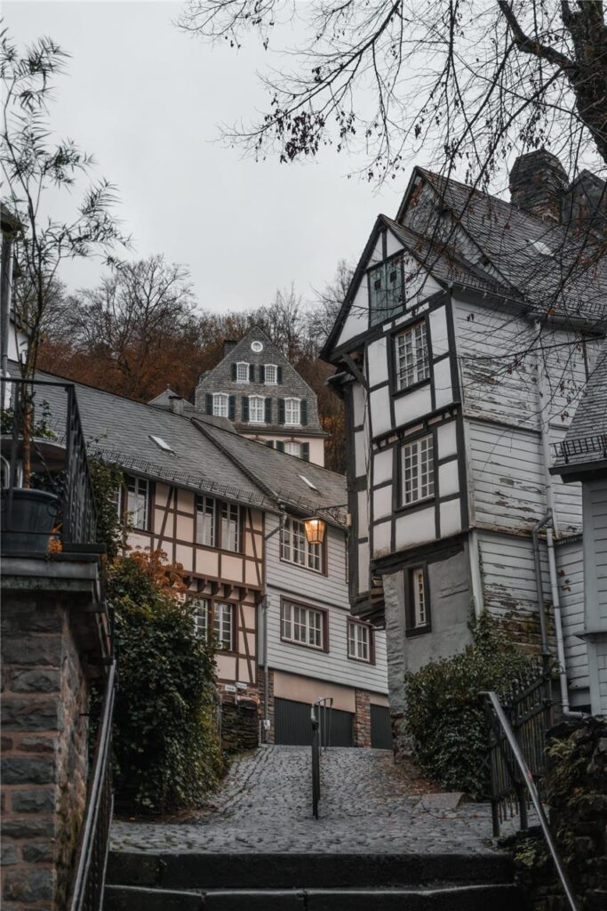 Fachwerkhäuser in Monschau Fachwerkhäuser in Monschau