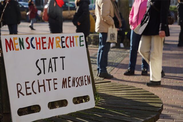 Kundgebung gegen Rechtsextremismus in Oer-Erkenschwick