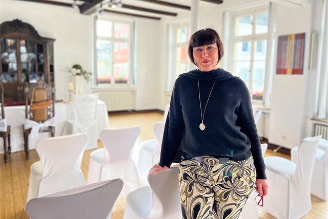Petra Girgenrath-Polansky realisiert Veranstaltungen im Alten Rathaus.