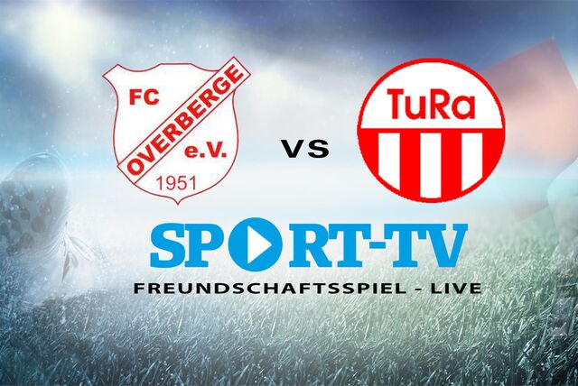 Grafik: FC Overberge gegen FC TuRa Bergkamen.