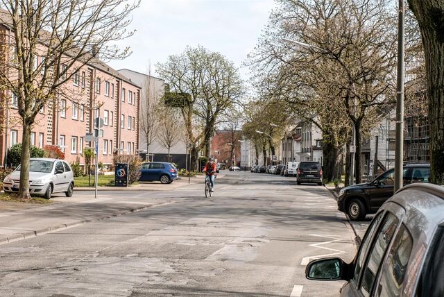 Blick auf die Hochstraße