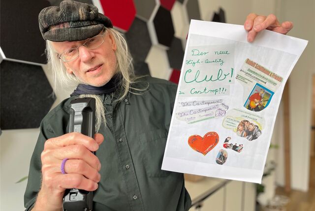 Rudolf Schiffmann (72) ist Musiker, Komponist, Verhaltensforscher und Doktor. Er betreibt das Music Arts Scienceart House oder kurz MASH und gründet nun einen Musikclub „The Castropean“ mit monatlichen Veranstaltungen.