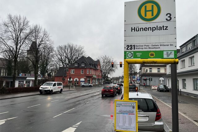 Die SPD fordert neue Fahrgastunterstände am Oer-Erkenschwicker Hünenplatz.