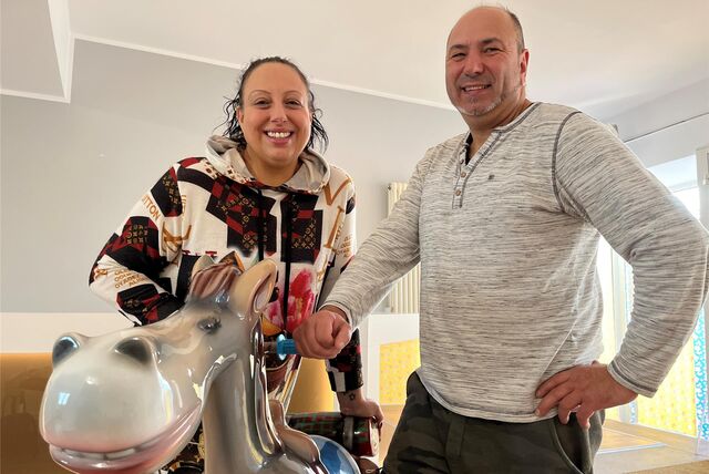 Tanja und Giuseppe Ligas
