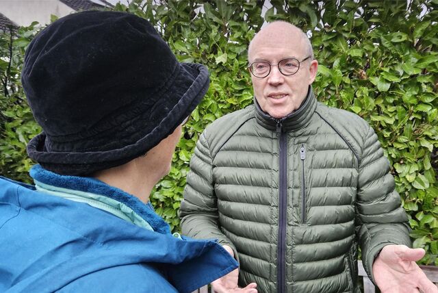 Dieter Düwel im Gespräch