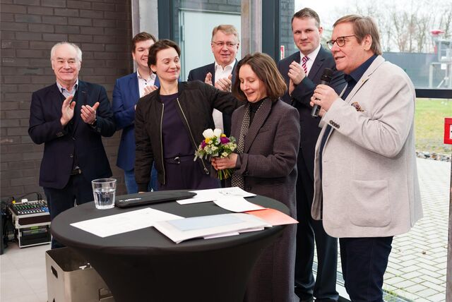 Übergabe des Tisa-Preises am Sonntag im Gebäude der Tisa-Stiftung, auf dem ehemaligen Zechengelände Fürst Leopold.