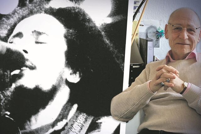 Kombo mit Bob Marley und Clemens Schmale