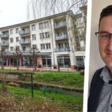 Die Montage zeigt die Residenz am Festspielhaus und Patrick Hundt von der Kreisverwaltung Recklinghausen.