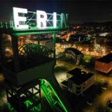 Seit Ende 2023 werden am Erin-Turm in Castrop-Rauxel nur noch drei der vier Buchstaben beleuchtet.