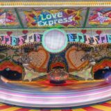 Ein Fahrgeschäft auf der Dattelner Kirmes.