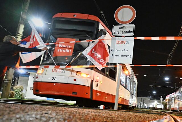 Nächste Woche werden Busse und Bahnen der DSW21 wieder stillstehen.
