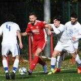 Der SC Pantringshof (rote Trikots) hat sein letztes Team am 3. März 2024 vom Spielbetrieb zurückgezogen.