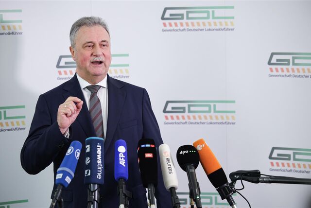 Claus Weselsky, Vorsitzender der Gewerkschaft Deutscher Lokomotivführer (GDL)